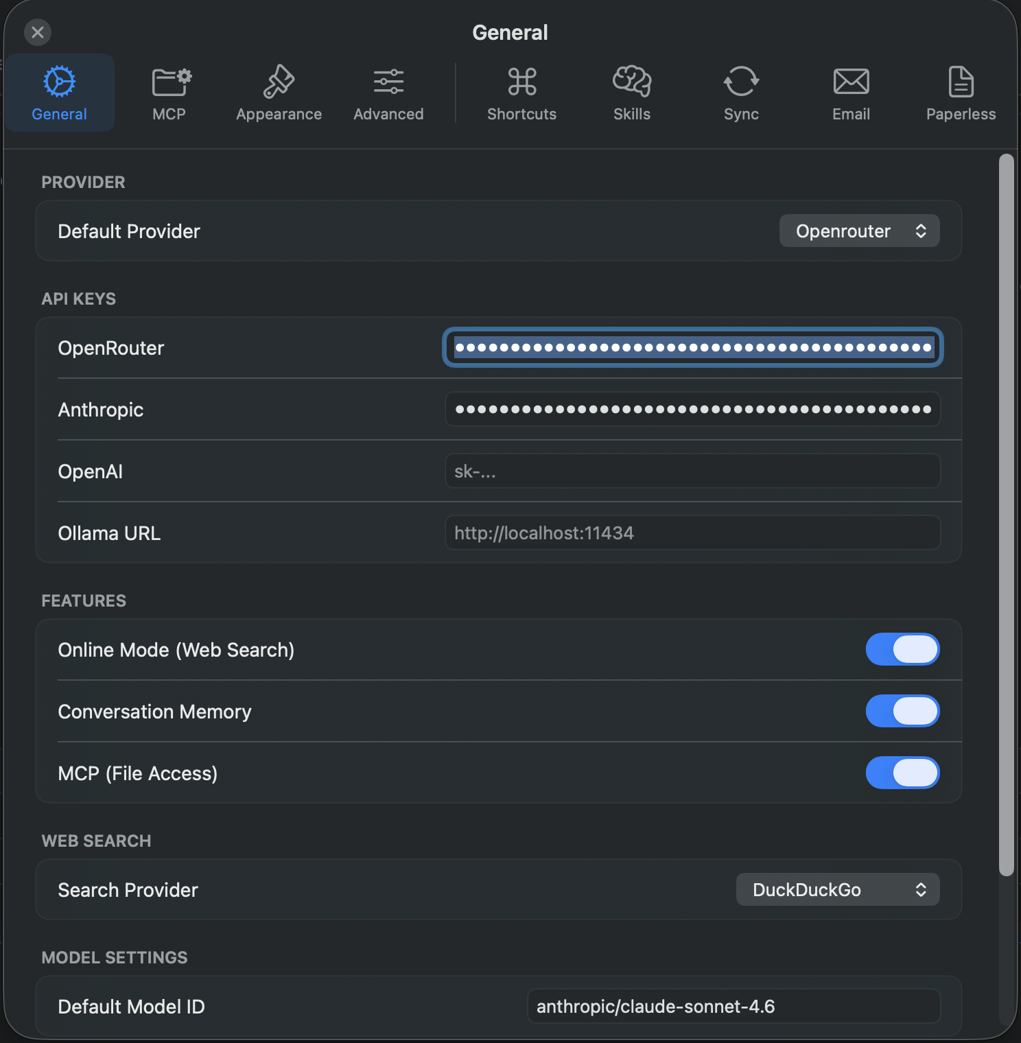 Advanced Features